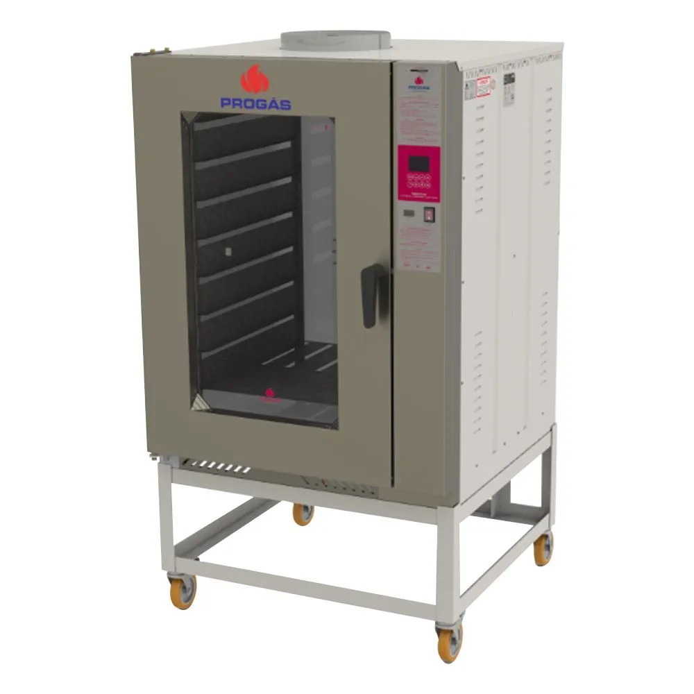 Forno Turbo a Gás Natural Progás 8 Esteiras PRP-8000ST G2 Bivolt