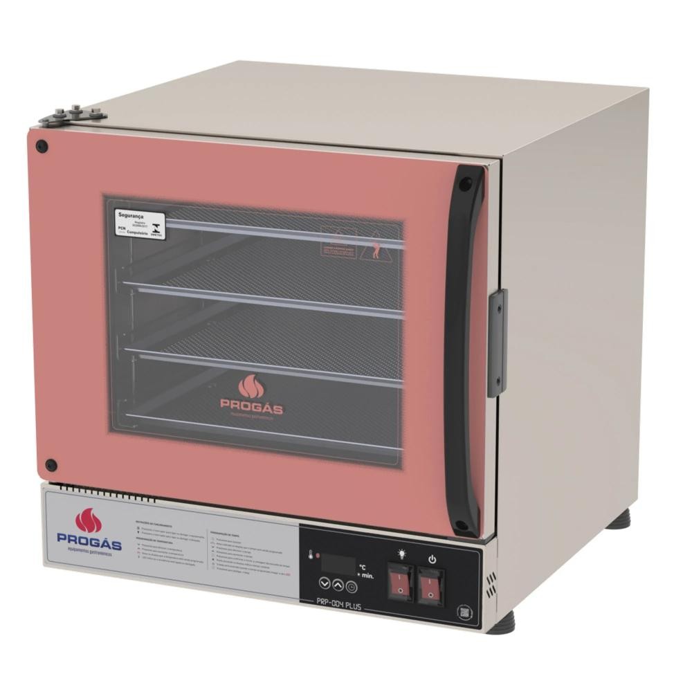 Forno Turbo Elétrico Progás Plus Fast Oven Rosa 220V PRP-004 G2 PLUS