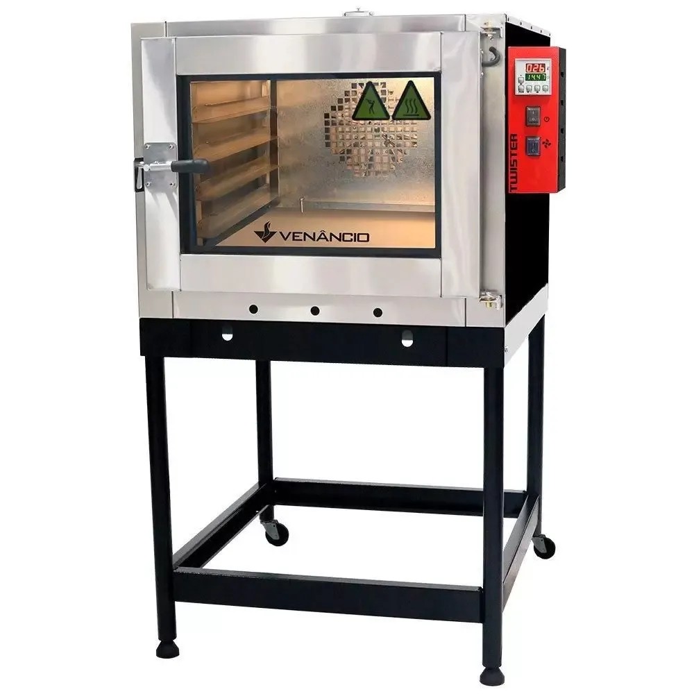 Forno turbo twister elétrico 05 esteiras - VENANCIO