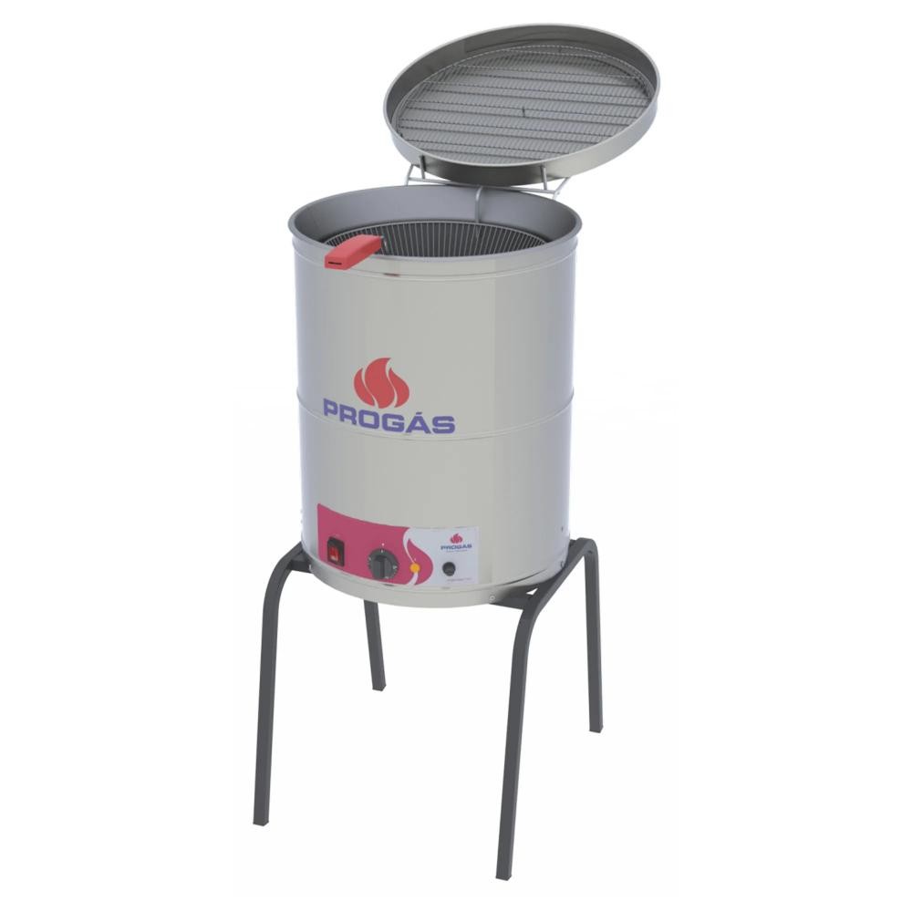 Fritadeira Elétrica Água e Óleo Redondo Progás 20 Litros 220V PR-30R