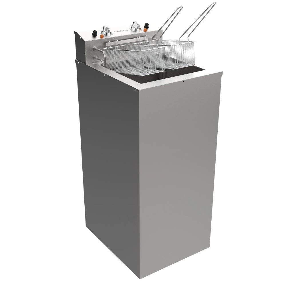 FRITADOR ELÉTRICO ÁGUA E ÓLEO 23 LITROS DUPLO GABINETE POWER COM 2 CESTOS PEQUENOS - VENANCIO