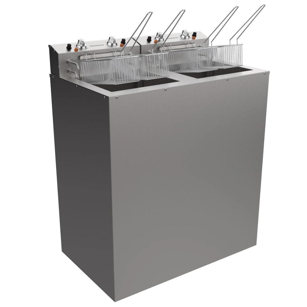 FRITADOR ELÉTRICO ÁGUA E ÓLEO 23 LITROS DUPLO GABINETE POWER COM 4 CESTOS PEQUENOS - VENANCIO