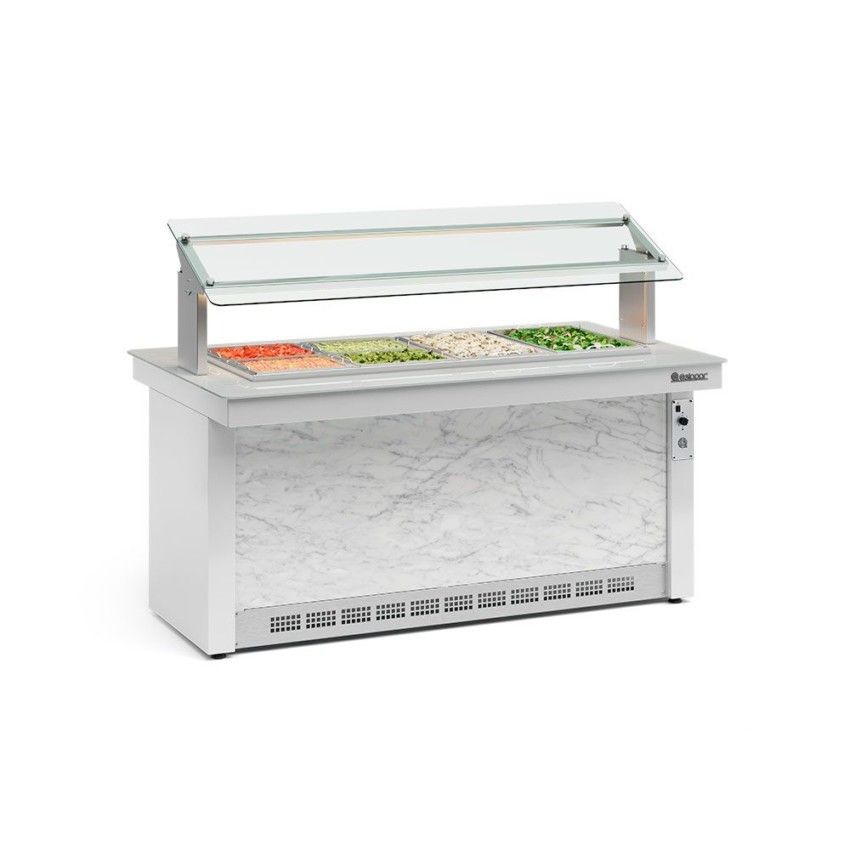 MESA REFRIGERADA VITRA -1728mm- SEM CUBAS-GBRF-175 BR