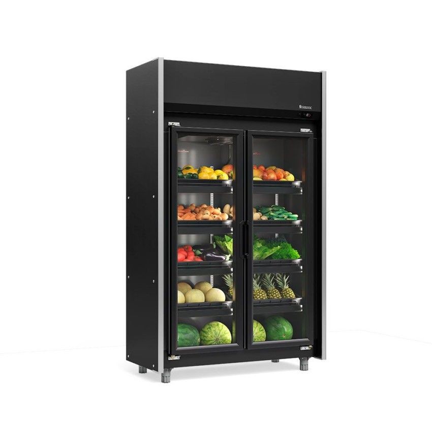 REFRIGERADOR VERTICAL AUTO SERVIÇO - 1266mm- TEMPERATURA  -2° a +7°  -GEAS-2P LB PR