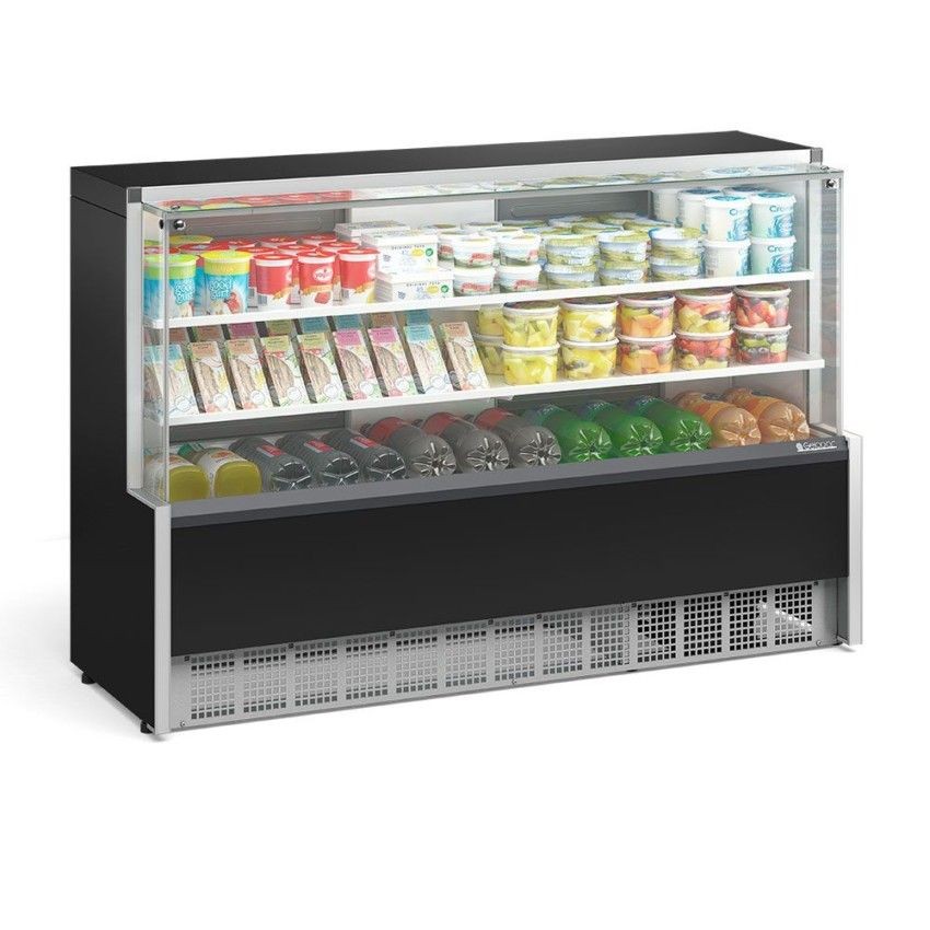 VITRINE REFRIGERADA UNIVERSAL - 2 PLACAS FRIAS - 1730mm- ILUMINAÇÃO LED- GPDA-175 R BR