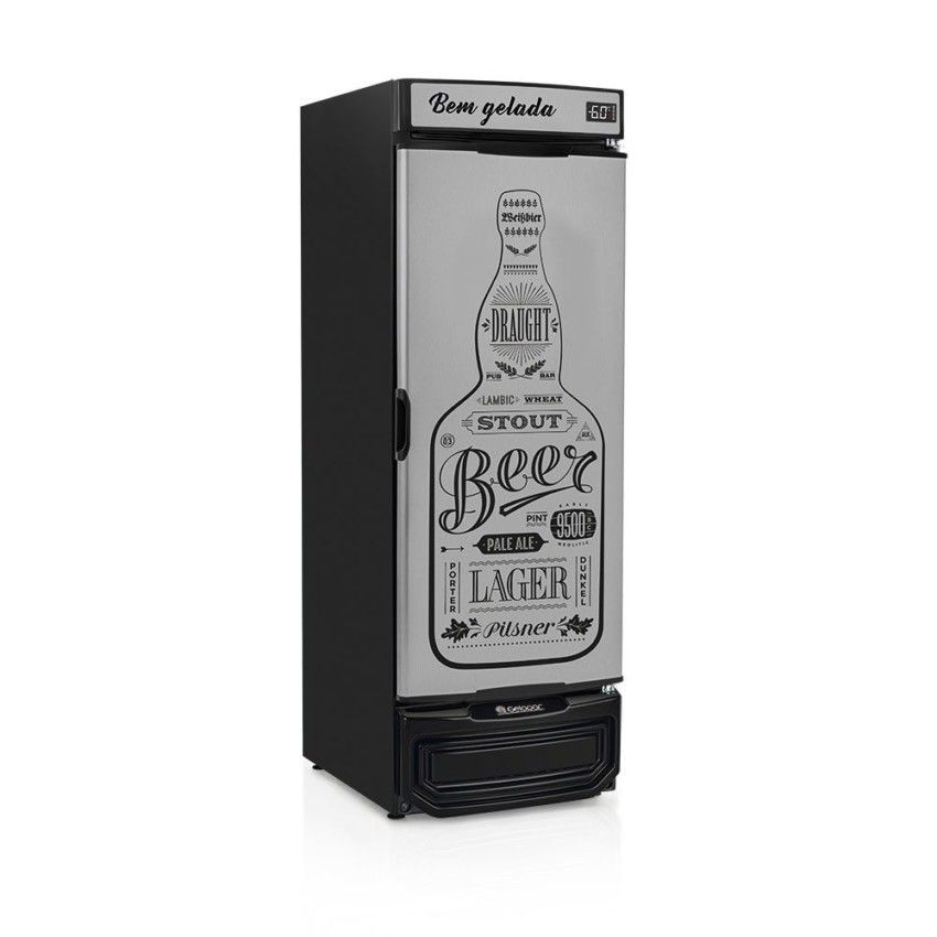 REFRIGERADOR DE BEBIDAS - CERVEJEIRA 572L - CAPACIDADE 196 GARRAFAS 600ML  GRB-57 GW PR