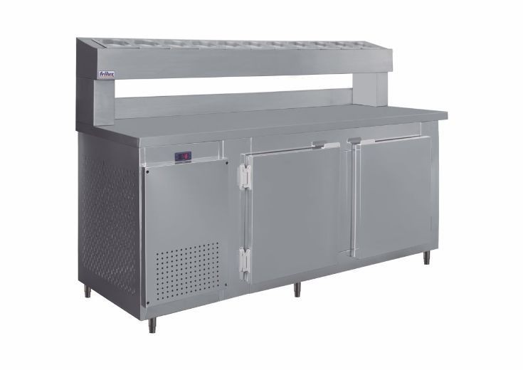 Balcão Serviço Porta Condimentos Rf041 1.9m Frilux