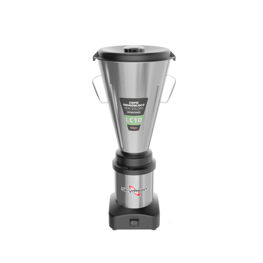 LC10 - LIQUIDIFICADOR COMERCIAL INOX, COPO MONOBLOCO INOX - 0,5 HP-CV 220 V