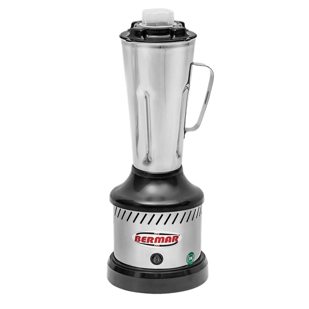 Liquidificador Alta Rotação Bermar 2 Litros Preto Copo Aço Inox BM-134