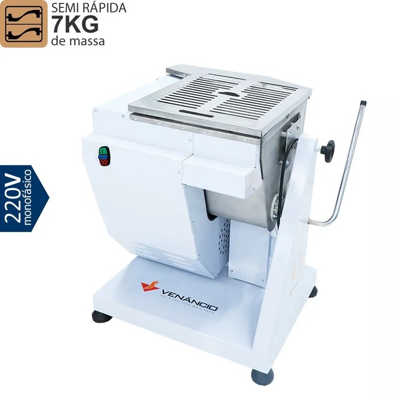 Masseira Basculante 7Kg Massa Semi-Rápida Asrbv7 - VENANCIO