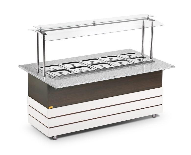 Buffet Restaurante Aquecido MDA900 2 Recipientes - REFRIMATE