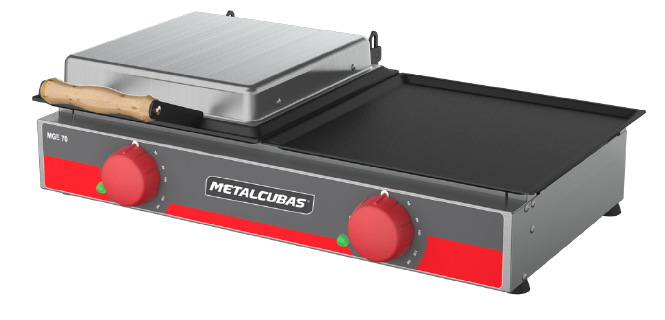 Grill Elétrico 32 x 65 cm - MGE 70- METALCUBAS