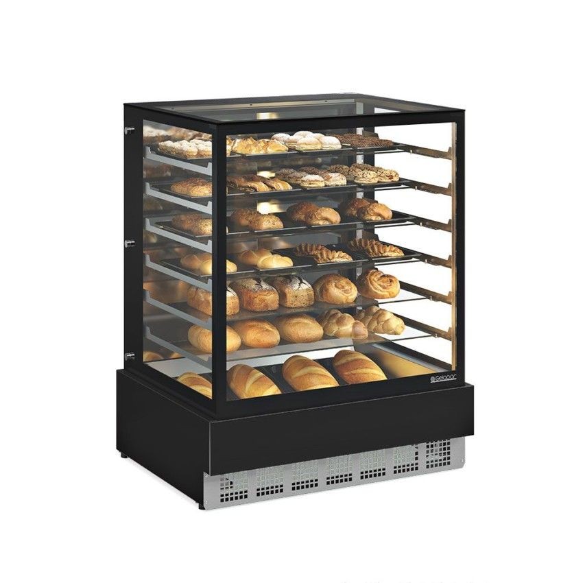 VITRINE NEUTRA  - 1000mm- VIDRO COM SERIGRAFIA- MGEN-100 PR