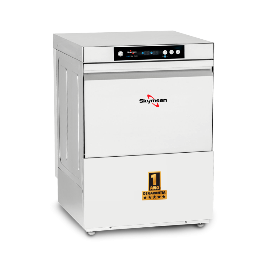 PROLAV 505 - LAVADORA DE LOUÇAS DE ABERTURA FRONTAL, PARA RACKS DE 50 cm - 6.200 W 220 V