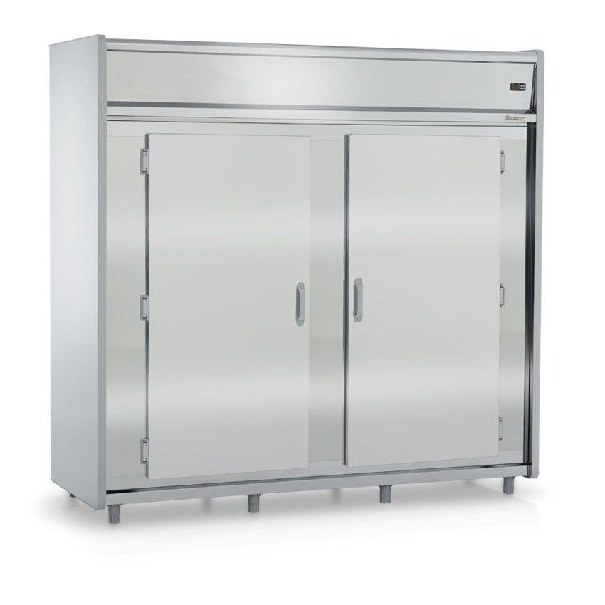 MINI-CÂMARA REFRIGERADA AÇOUGUE - AÇO INOX 430 - 1790mm-CONTROLADOR ELETRÔNICO- GMCR-2600 AI