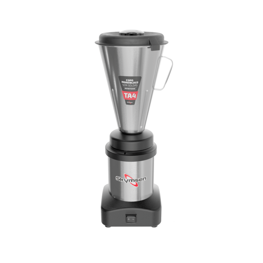 TA4 - LIQUIDIFICADOR INOX, ALTA ROTAÇÃO, COPO MONOBLOCO INOX - 1.200 W 127 V