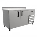 BALCAO SERVICO REFRIGERADO 1500 EXT/INT INOX LISO S/ ESP - VENANCIO