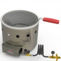 Tacho Fritador Redondo Progás a Gás Alta Pressão com Capacidade de 3 Litros PR-310G G2