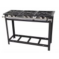 FOGÃO A GÁS EXTRA 3 QUEIMADORES SIMPLES COM PÉ ESP FORNO - VENANCIO