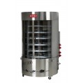 Assador Rotativo Vertical p/ 100 Kg - com queimador central BIVOLT - G PANIZ