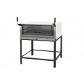 Forno de Lastro Gás Epóxi 95 x 95 porta guilhotina - GASTROMAQ