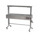 BTE 8 ST CR IV
Balcão Térmico Standard 8 cubas - Estrutura Cromada - Tampa Inox - Salivador Vidro - GASTROMAQ