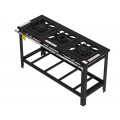 Fogão 3 bocas Mistas em linha grelha 40 x 40 perfil 10 - FG 43 LM - G PANIZ