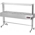 BTX 10 ST BR VI
Balcão Gelo X Standard 10 cubas - Estrutura Epóxi - Tampa Vidro - Salivador Inox - GASTROMAQ