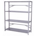 PRATELEIRA 100% INOX 430/200 1,00x0,30m C/2 MÃO FRANCESA