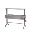 BTE 8 ST CR II
Balcão Térmico Standard 8 cubas - Estrutura Cromada - Tampa Inox - Salivador Inox - GASTROMAQ