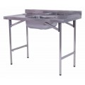 PIA 100% INOX 430 TB 1 1/4" 1 CUBA (0,50x0,40x0,20m) 1,80x0,60m - BENFATI