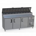 BALCAO SERVICO REFRIGERADO 2000 CONDIMENTADORA PRIME EXT/INT INOX LISO S/ ESP COND SOBREPOSTA - VENANCIO