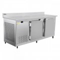 Balcão Serviço Inox Encosto Congeld Frilux 1,9m