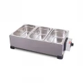 DERRETEDEIRA PROFISSIONAL 3 CUBAS DE 3.3KG CADA - MARCHESONI