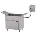 Fritador Elétrico 75 litros de óleo - 3 cestos grandes - TRIF 380V - FOEI 75 CG T 380V - METALCUBAS