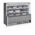 VITRINE REFRIGERADA CONFEITARIA  - DUPLA FUNÇÃO - 1400mm- ILUMINAÇÃO LED- GPEA-140 R TI