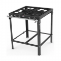 Fogão Industrial 4 Queimadores Simples de Encosto PMS-400F
