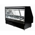 Expositor Açougue Luxo VIDRO CURVO DUPLO 2 MTS- CHIMAFRIO